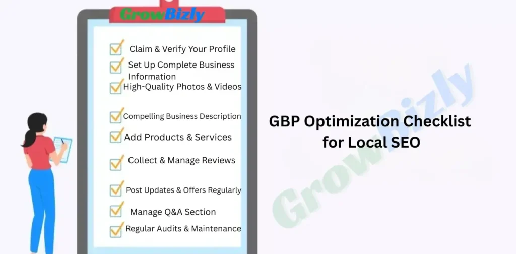 Google Business Profile Optimization Checklist