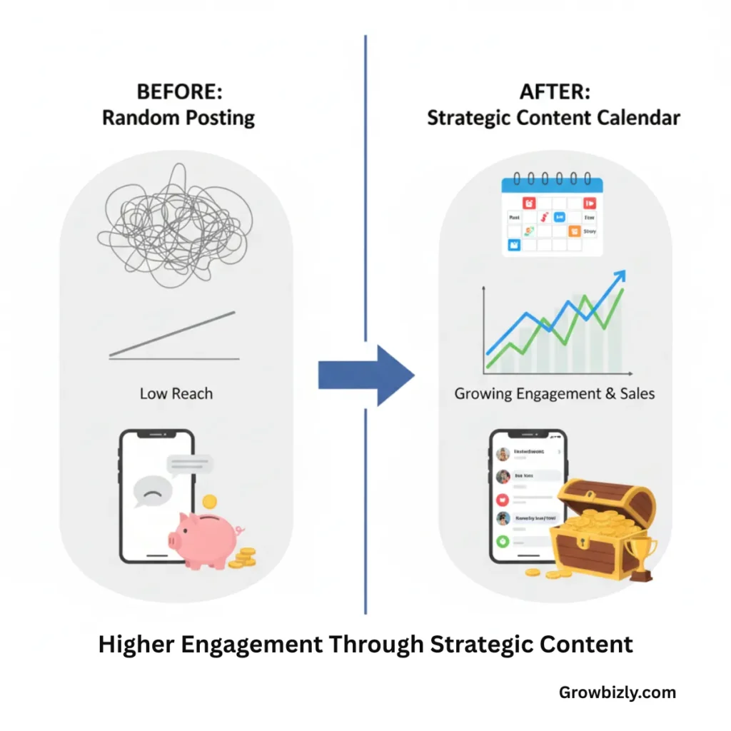 Higher Engagement Through Strategic Content