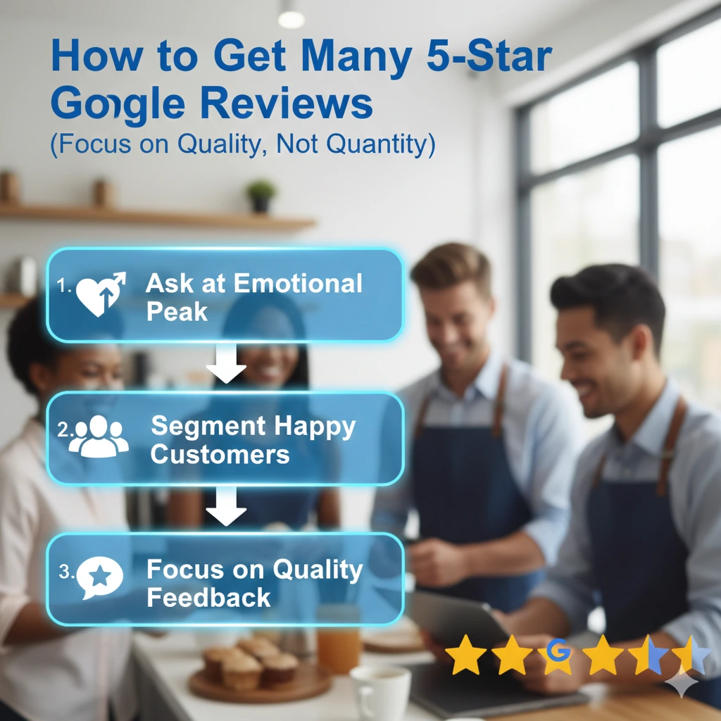 How to Get Many 5-Star Google Reviews (Focus on Quality, Not Quantity)