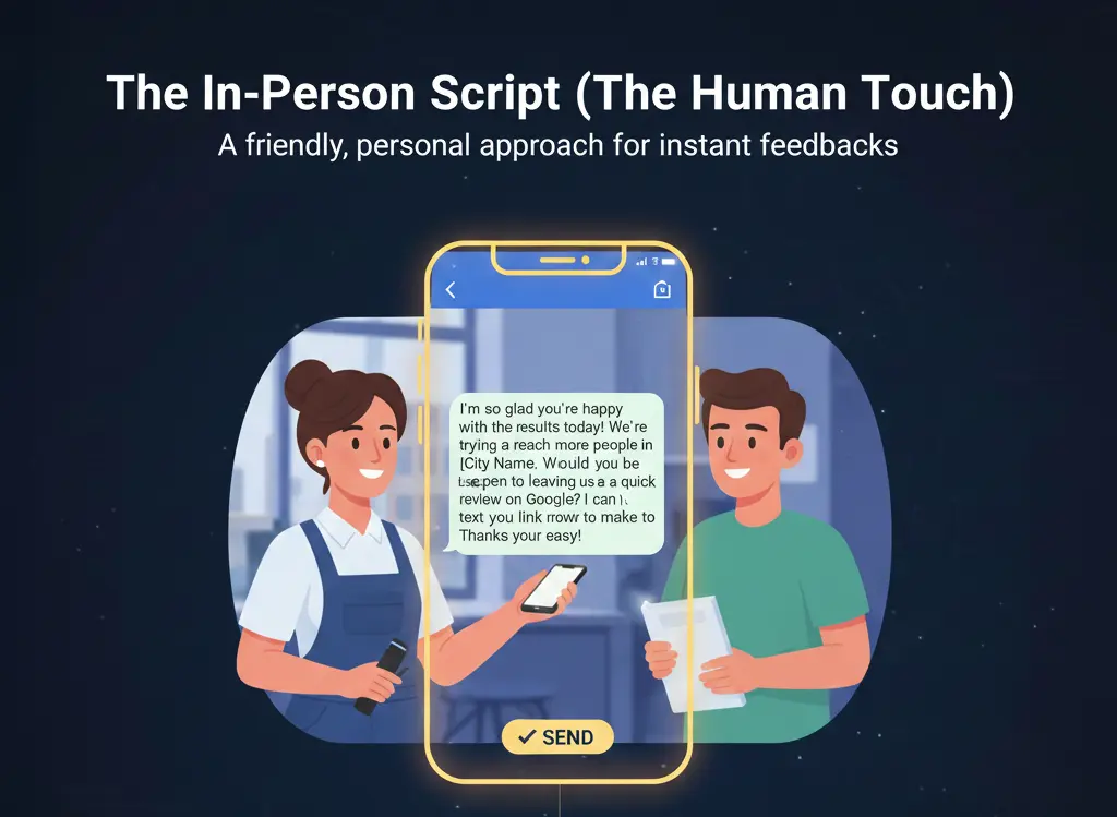 In-Person Script how to get 5-star reviews on Google