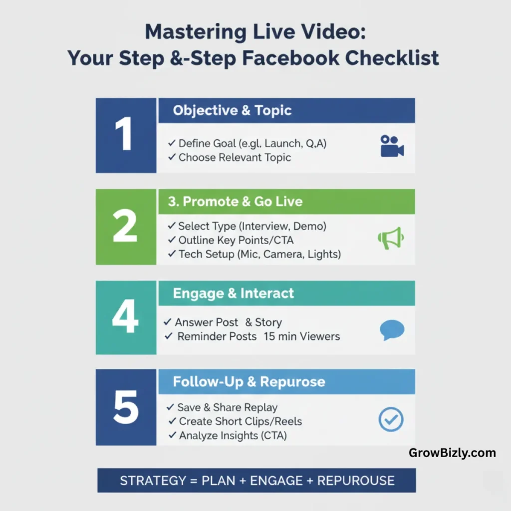 Live & Video Marketing for facebook