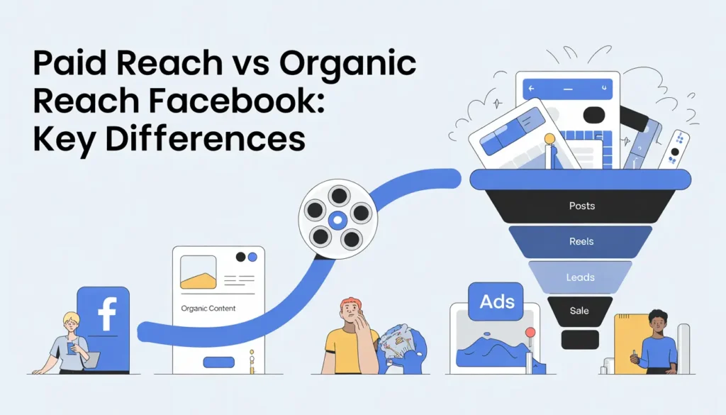 Paid Reach vs Organic Reach Facebook