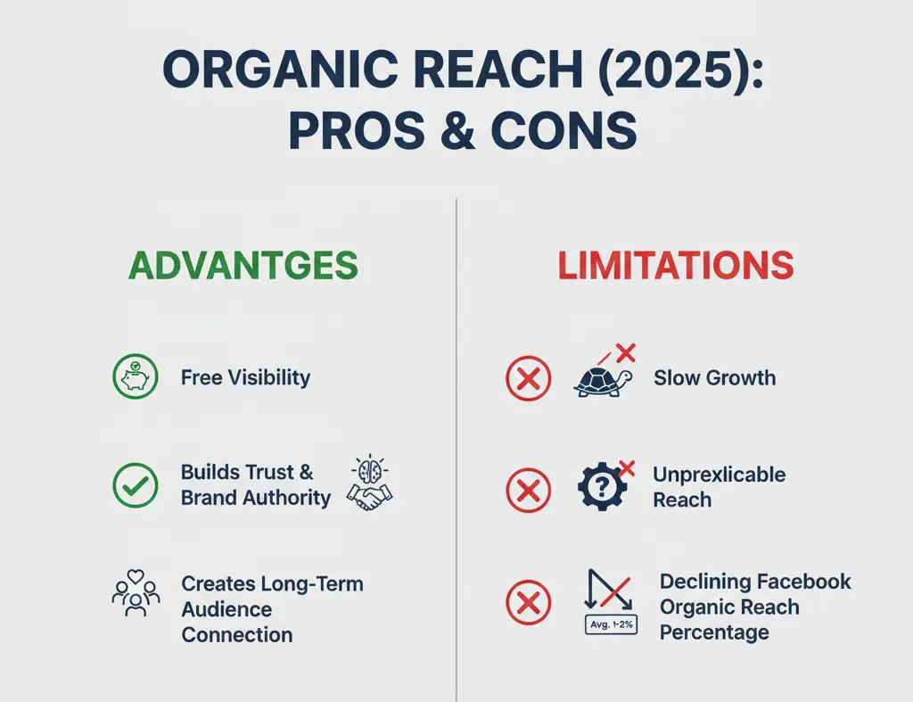 Pros & Limitations of Organic Reach