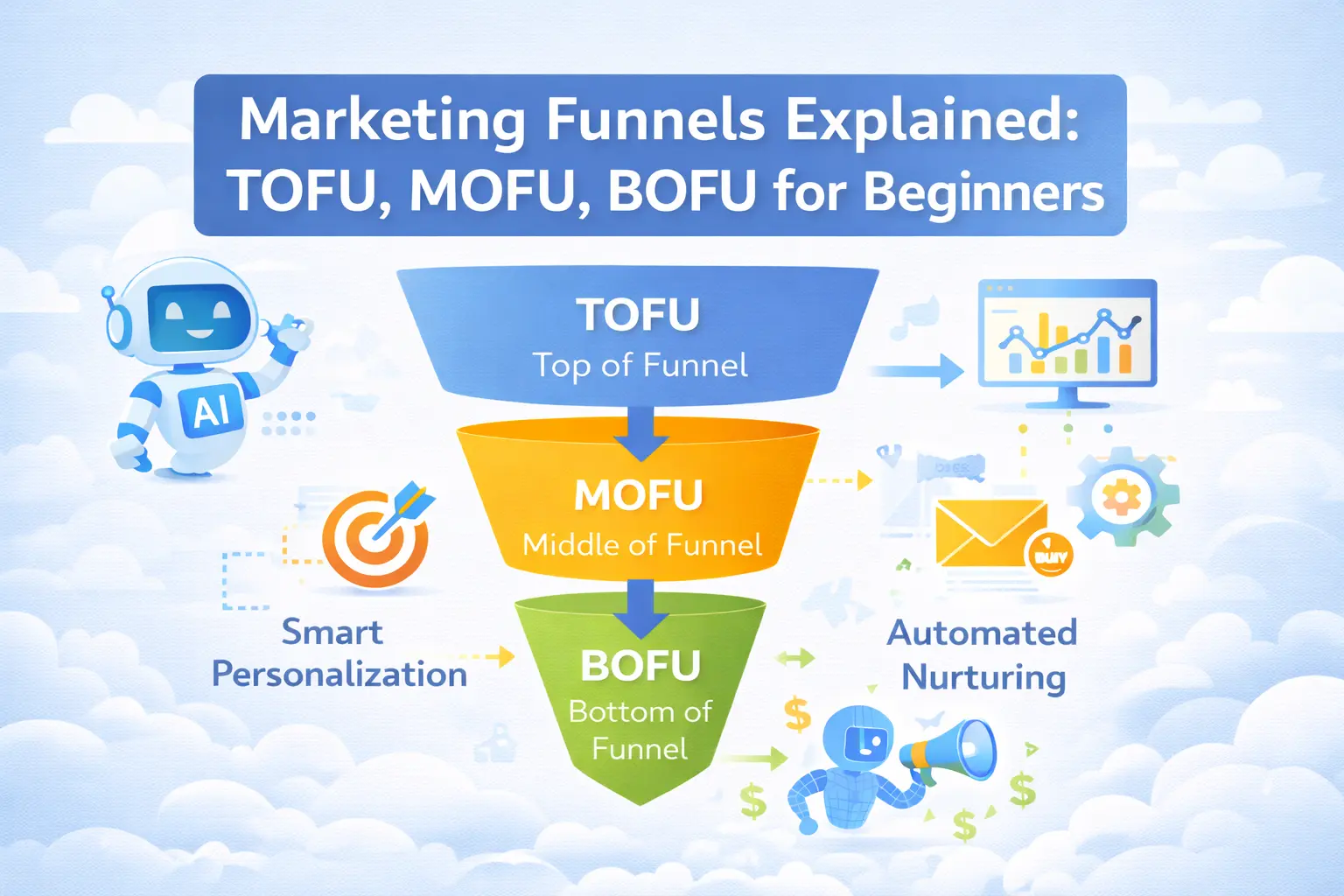 Marketing Funnels Explained TOFU MOFU BOFU