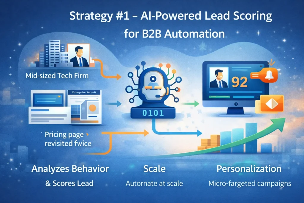AI-Powered Lead Scoring for B2B Automation