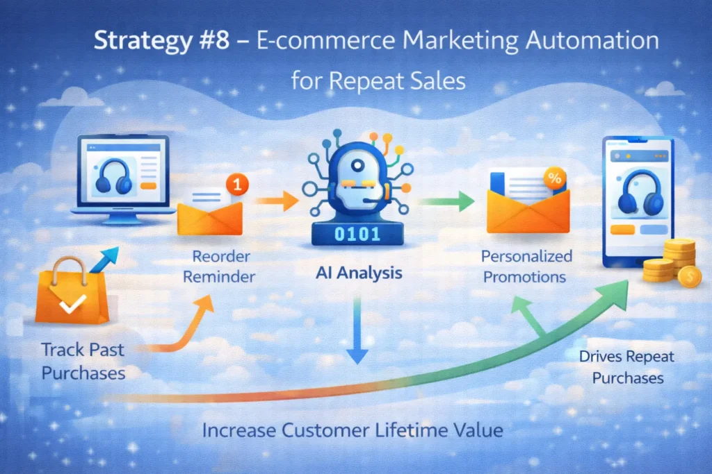 E-commerce Marketing Automation for Repeat Sales